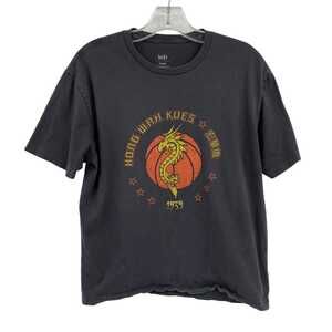 Jack’s Black Classic Cotton T-Shirt | Women’s Size L